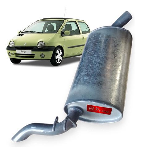 Silenciador Trasero Twingo Renault 94-01 Reforzado, El Puma 0