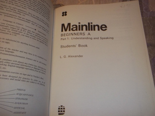 Mainline - Beginners A - Students´ Book - L. G. Alexander 1