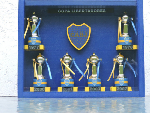 Boca Juniors Cuadro Copas Libertadores De America 0