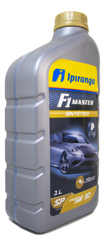Ipiranga F1 Master 5w30 Api Sn 100% Sintético 1