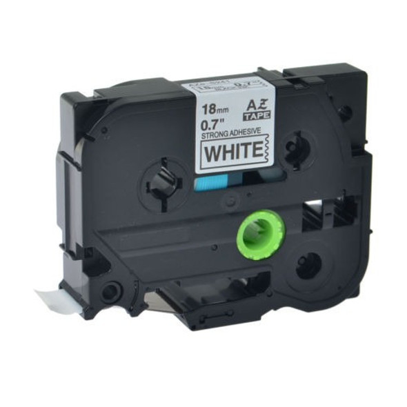 3pk Tz Tze-s241 Negra En La Etiqueta Blanca Cinta Para Broth 1 3pk Tz Tze-s241 Negra En La Etiqueta Blanca Cinta Para Broth 1