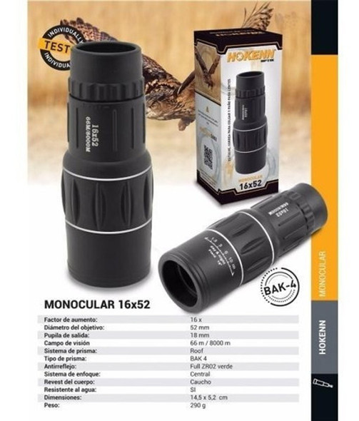 Monocular Hokenn 16x52 1