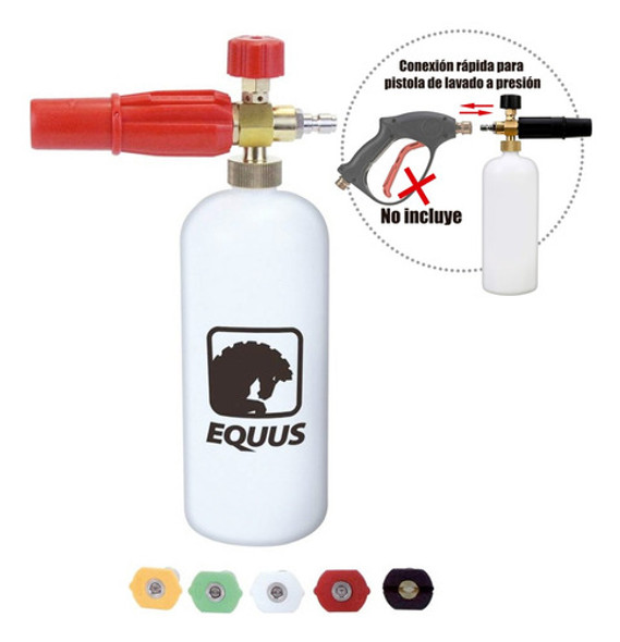 Dispensador Aplicador De Espuma Para Hidrolavadora Equus 1