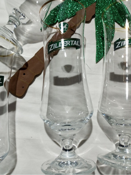 Vasos Copas Altos Zilertal Originales Borde Dorado 400cc +es 1
