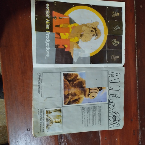 Album De Figuritas Alf Faltan 52 0