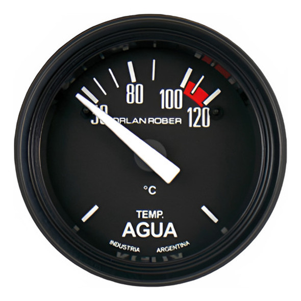 Instrumento Medidor Temperatura Agua Eléctrico 625h12 Negro 0