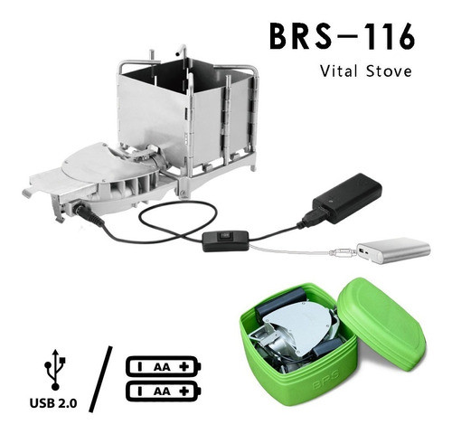 Anafe Supervivencia - Brs116 - Portátil - Compacta - Leña 1