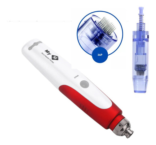 Caneta Microagulhamneto Elétrica Dermapen Mym Com 36 Pontas 1