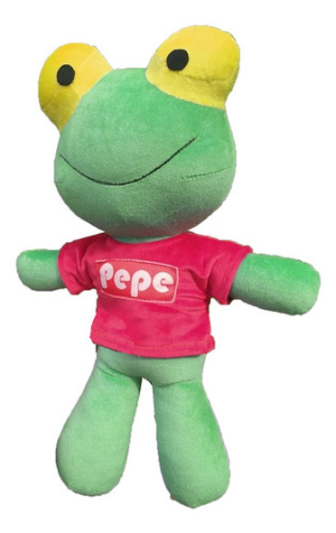 Peluche Sapo Pepe 42 Cm Largo Artesanal 0