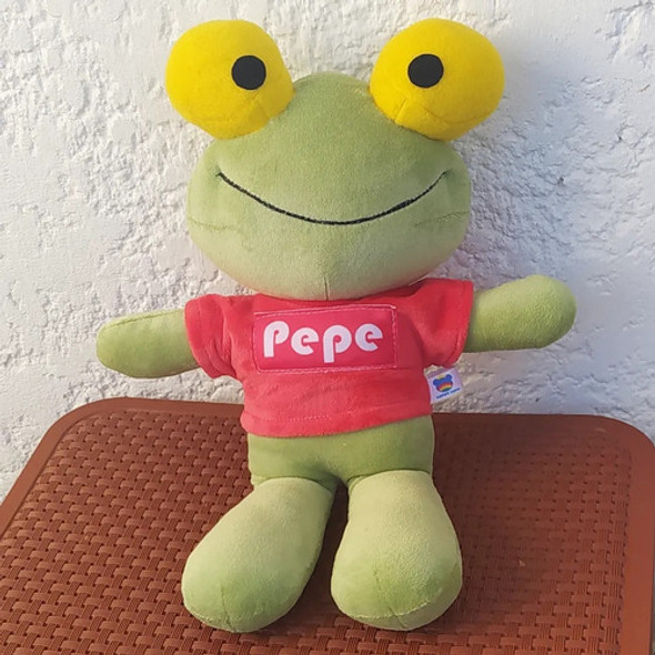 Peluche Sapo Pepe 42 Cm Largo Artesanal 1