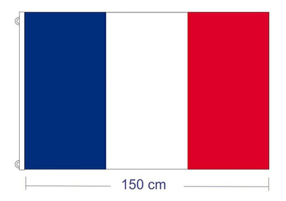 Bandera De Francia Oficial 90 X 150 Cm 1