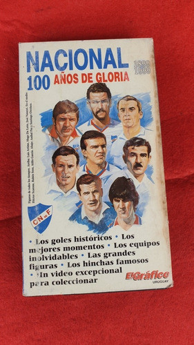 Cassette Vhs  Nacional 100 Años De Gloria. Excelente Estado! 0
