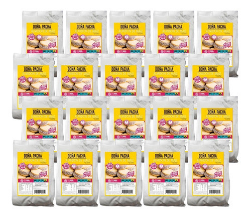 Almidon De Maiz Sin Tacc Gluten Doña Pacha 500 Gr Pack X 20 0