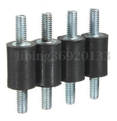 4pcs M4 0,4  X 0,6  Vibración Bobinas Goma Bomba Aislador So 1