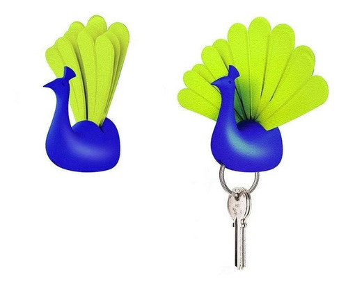 Organizador Magnetico Diseño Pajaro Porta Llaves Perchero 1