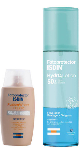 Set Isdin Fusion Water Color 50ml + Hydro Lotion 200ml 0
