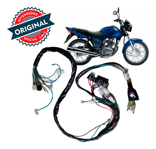 Chicote Fiação Principal Servitec Honda Cg150 Titan Ks 04-08 1