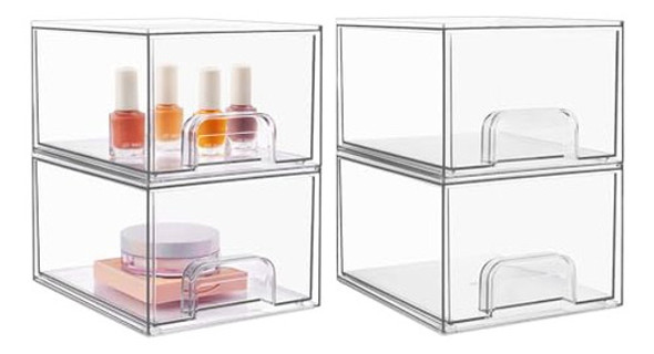 Cajones Almacenar Maquillaje Organizador 15x11x19 Cm  4 Unid 0