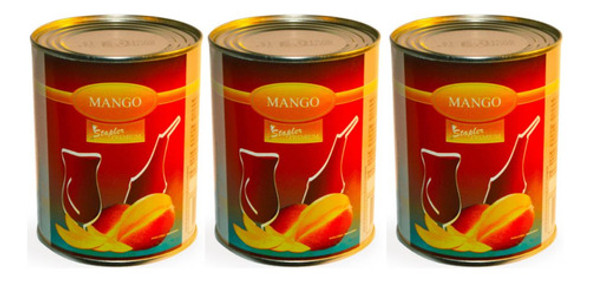 Pulpa De Mango Para Cocteleria Stapler 880g X3 - Fullescabio 0
