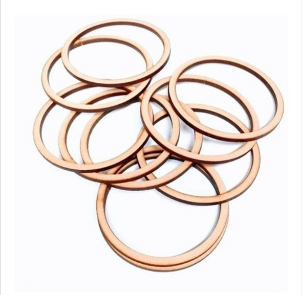 Aros Arandela Mini 4cm Diametro Mdf/fibrofacil  Kit X100u 0