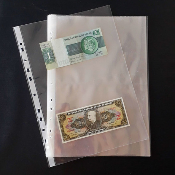 Kit 50 Folhas Cédulas Pp 2 Div 32x24cm 1