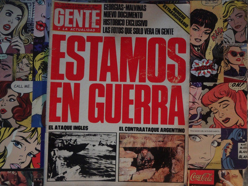 Revista Gente 1982 Guerra De Malvinas Documento Fotografico 0