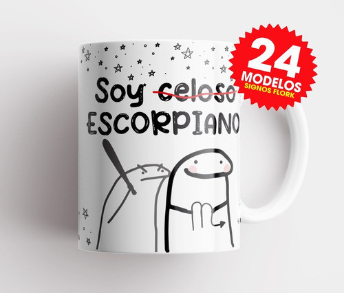 Diseños Para Sublimar Tazas Flork Signos Zodiaco Memes 1