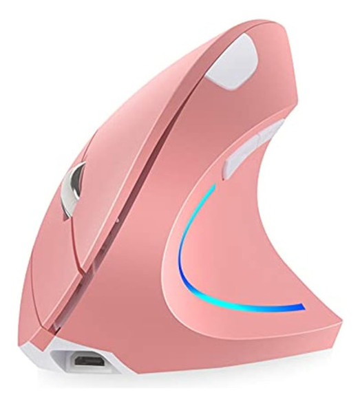 , Mouse Vertical Inalámbrico Ergonómico Recargable De 2,4 Gh 0 , Mouse Vertical Inalámbrico Ergonómico Recargable De 2,4 Gh 0