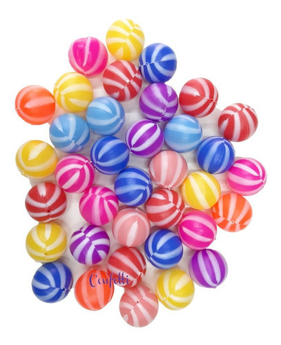 36 Pelotitas Plásticas 0
