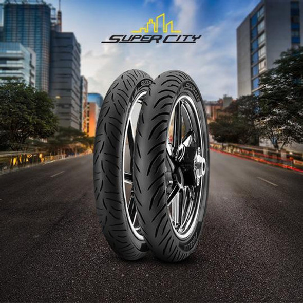 Kit cubiertas pirelli super city yamaha crypton 110 t new 1