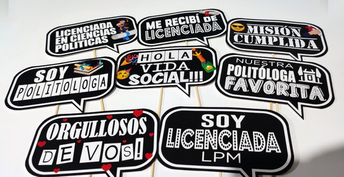 Cartelitos Props Selfie Ciencias Politicas Politologa X8u 0