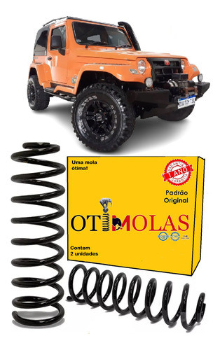 Par De Mola Dianteira Ótimolas Jipe Jeep Troller 2005 0