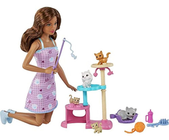 Barbie Kitty Condo - Muñeca Y Mascotas, Juego De 0
