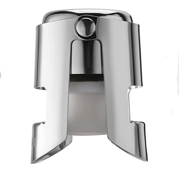 Tapon De Acero Inoxidable Para Botella Champagne 0
