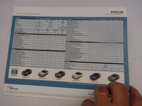 Ford Focus 2012 Antiguo Folleto No Manual 2011 Auto 1 Ford Focus 2012 Antiguo Folleto No Manual 2011 Auto 1