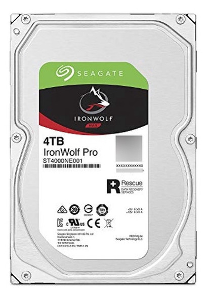 Seagate Ironwolf Pro Disco Duro Interno Nas De 4 Tb - 3,5 Pu 1