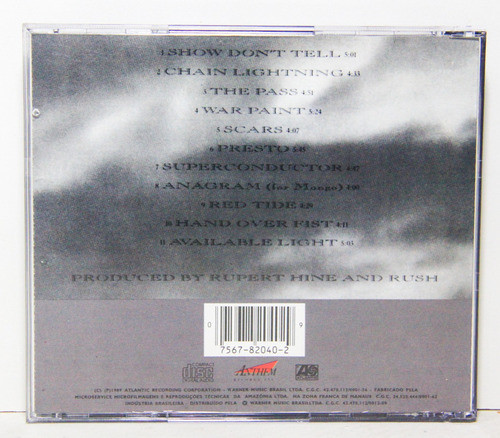 Cd - Rush - Presto 1