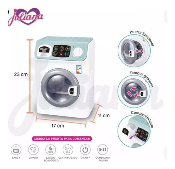 Juliana Combo /lavarropa+plancha Sweet Home ! 1