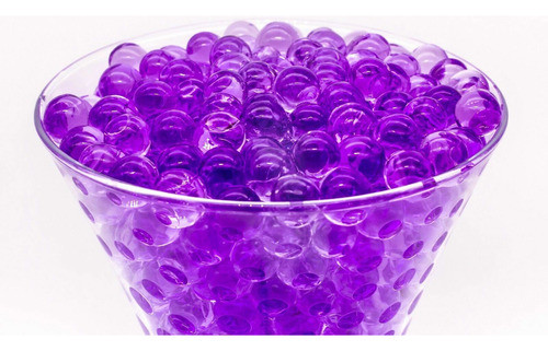 16mil Bolitas De Gel Color Violeta +10 Litros, 11mm A 12mm 1