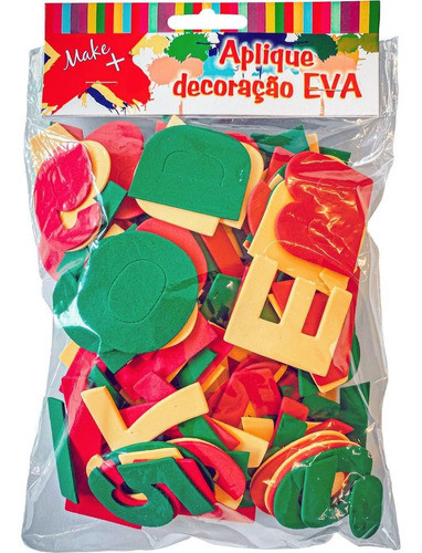 Brinquedo Pedagogico Eva Alfabeto Mov.148un. Vogal/cons 0