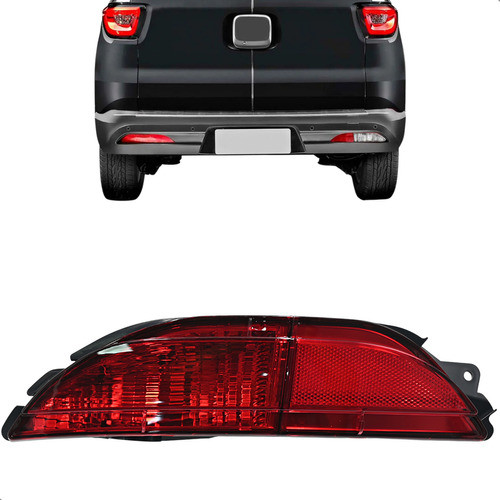 Lanterna Luz Neblina Fiat Toro 2019 2020 2021 2022 Esquerdo 0