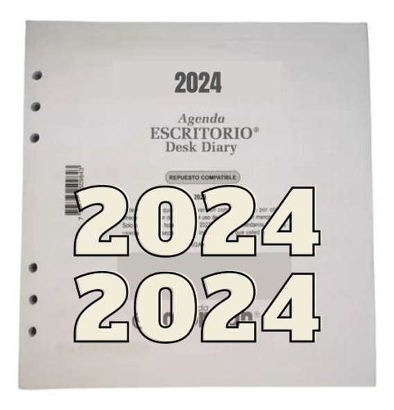 Repuesto Agenda Morgan 2023 Escritorio Diario Solo Días 0