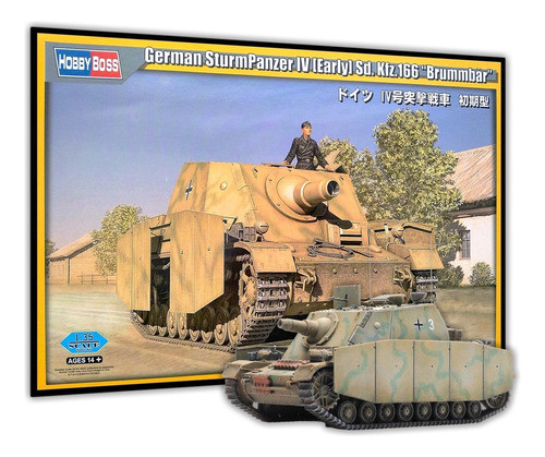 Sturmpanzer Iv Sd. Kfz.166 Brummar 1/35 Hobby Boss 80134 0