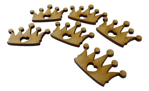 Corona Arlequín Souvenir 4,5x3cm Fibrofacil X 25 Unidades 0