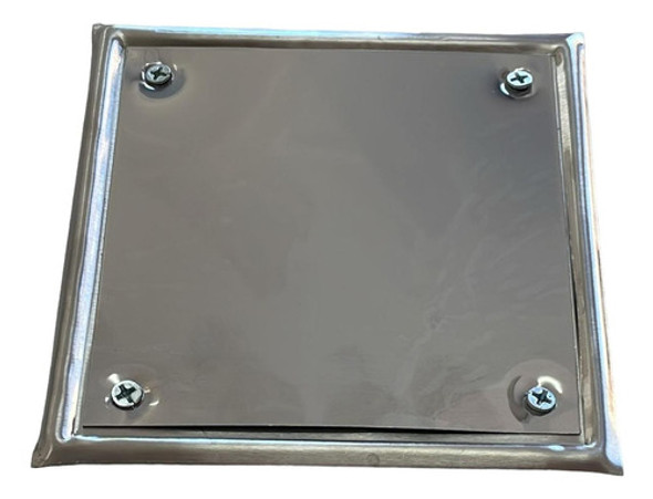 Tapa Ciega Rejilla 15x15 Comunes Acero Inoxidable 0 Tapa Ciega Rejilla 15x15 Comunes Acero Inoxidable 0