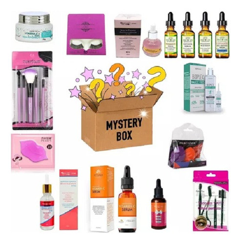 Cajas Misteriosas Sorpresa Temática  Maquillaje Belleza 1