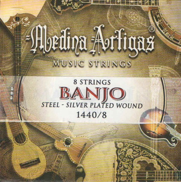 Encordado Medina Artigas 1440/8 Para Banjo 8 Cuerdas 0