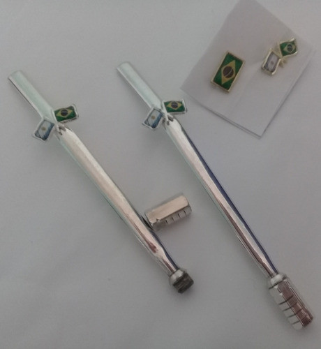 Bombilla Argentina  Con Brasil Con 2 Pins De 2 Cms 0
