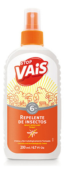 Repelente De Insectos Stop Vais 200ml Mosquitos 0