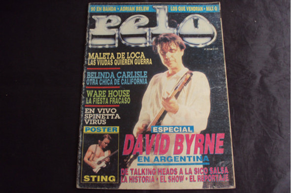 Revista Pelo # 368 - Tapa David Byrne (c/poster) 0 Revista Pelo # 368 - Tapa David Byrne (c/poster) 0